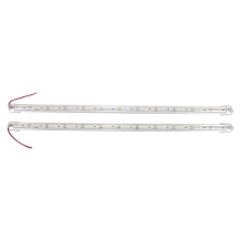 2 St Aluminiumlegering Styv LED Strip Rod Light VattentäT 12V 50CM Varmvit