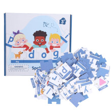 Puzzle-Set für die frühkindliche Bildung, Wortzuordnungsspiel zur Förderung strategischen Denkens, Rechtschreibspiele zur Verbesserung der