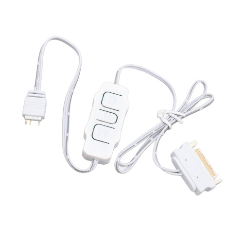 Ελεγκτής Compact5V3Pin ARGB με λειτουργίες Monochrome Rainbow και τροφοδοσία SATA, υποστηρίζει 1