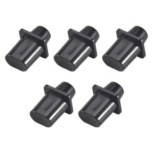 Tele Cap Tip voor Telecaster Top-Hat Tip Zwart voor Tele Gitaar Onderdelen, 5 Stuks