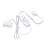 Ελεγκτής Compact5V3Pin ARGB με λειτουργίες Monochrome Rainbow και τροφοδοσία SATA, υποστηρίζει 6