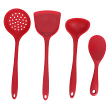 Cooking Utensil Set, Silicone Ladle Spoon Heat Resistant Nonstick, Ergonomically Designed Durable Long Handle Tools, Solid Bpa Free For Cooking,