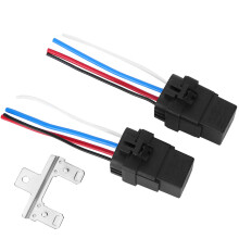 12V DC 40A Waterproof Car Relay with 4Pin Auto Socket Durable Mechanical Switch