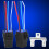 12V DC 40A Waterproof Car Relay with 4Pin Auto Socket Durable Mechanical Switch 5