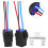 12V DC 40A Waterproof Car Relay with 4Pin Auto Socket Durable Mechanical Switch 11