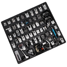 Multifunctional Sewing Machine Presser Feet Set for Hem & Placket Lines