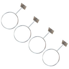 4 Pcs Wall Mount Sports Holder Display for Medicine , Basketballs, Volleyballs, Soccer Storage Rack