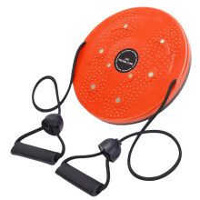 Magneet Taille Twisting Disc Fitness Balance Board Gewichtsverlies Trainer Magnetische Massage Wriggling Plate Gym Twister Oranje