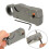Comfortable Grip Wire Cutter And Stripping Tool For Coaxial Cables With Rotating Action And Adjustable Settings For Multiple Cable Sizes Including 7
