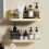 Compact Hanging Shelf Cream 1