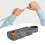 Comfortable Grip Wire Cutter And Stripping Tool For Coaxial Cables With Rotating Action And Adjustable Settings For Multiple Cable Sizes Including 8