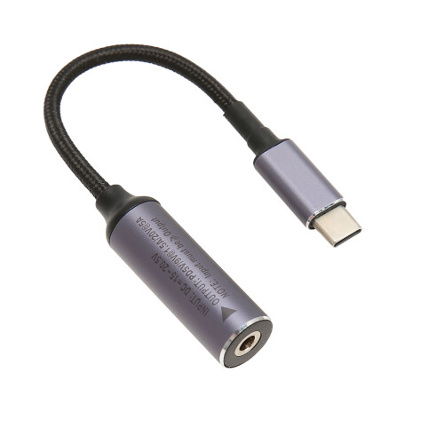 Καλώδιο επέκτασης USB τύπου C από πλεγμένο νάιλον με τσιπ αυτόματης αναγνώρισης PD, 1