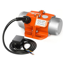 Silnik Wibracyjny do Betonu, 30W Wibrator do Betonu Wodoodporny Silnik Wibracyjny 110V 3600rpm do Stołu Wytrząsającego