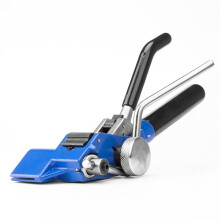 Ratchet Type Steel Cable Tie Plier for Width 4.6-25mm Thickness 0.25-1.2mm Fastening Strap Cutting Tool