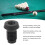 Pool Cue Bottom Bumper Abdeckung Gummischutz für Billardqueue 2,5 cm Durchmesser 4