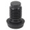 Pool Cue Bottom Bumper Abdeckung Gummischutz für Billardqueue 2,5 cm Durchmesser 12