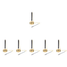 6Pièces Chime Flexible Argentée Outil Bouddhiste Temple
