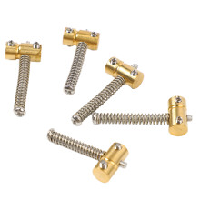 Vintage Brass E-Gitarren- und Bass-Sättel 5er Pack für besseren Klang AU