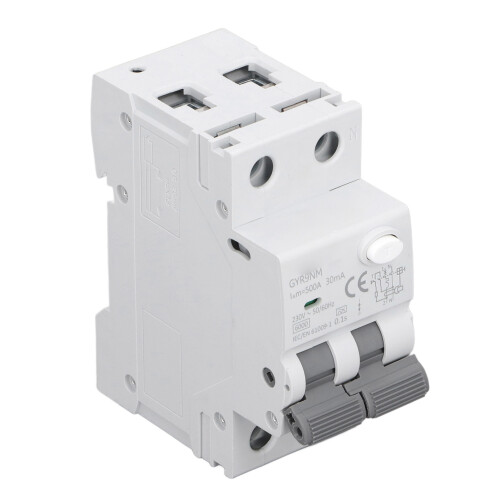 Miniature Circuit Breakers With Residual Current Operated Protection Electromagnetic AC Type Over Current Protection Ground Fault Circuit 2