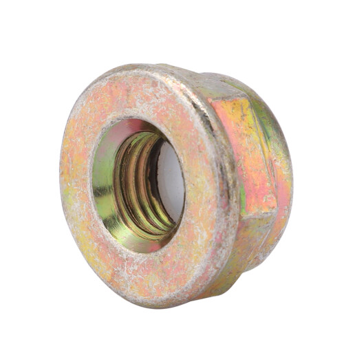 Left Hand Thread Flange Nut for String Trimmer Accessory, Sturdy M10x1.25Trimmer Nut Durable Replacement Nut for Brush Cutter Gear Head Nut, Secure 2