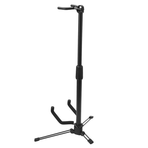 Compact Guitar Stand For Ukulele Violin Mini Guitars, Universal Collapsible Instrument Holder With Stable Triangular Base And Sponge Arm Support 1