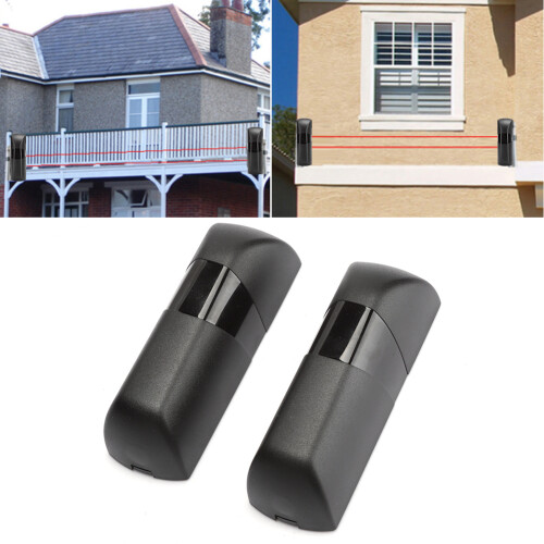 Digital Filter Circuit Infrared Beam Sensor For Home Security, Waterproof IP55Rated With Adjustable Frequency And Obstacle Detection Alarm Function 1