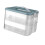 Building Blocks Storage Case with Dustproof Lid Stackable Toy Boxes for Lego Sturdy and Portable Adjustable Storage Compartments Transparent 2
