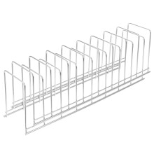 Kansijärjestäjä kaappikattilajärjestäjään ruostumatonta terästä 2 kpl 11,8 x 2,9 x 3,8 tuumaa