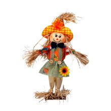 Figiúr Maisiúcháin Scarecrow - Tuí Fabraice Lámhdhéanta Maisiúcháin Baile Fhéile an Fhómhair