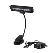 Clip-on muziekstandaardlamp, LED-klemlamp, clip-on bedlamp, hoofdbordlamp, clip-on lamp, voor thuis slaapkamer