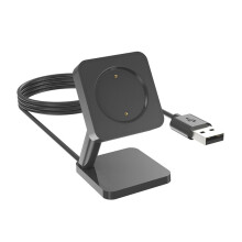 Funktionale Ladestation, kompatibel mit Amazfit Bip6, mit USB-Anschluss