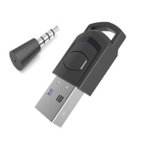 Oiriúntóir Fuaime agus Rialaitheora do ríomhaire PS4Bluetooth5.0Latency Íseal Dlúth agus InaistritheRaon 10m Breiseán agus Súgradh