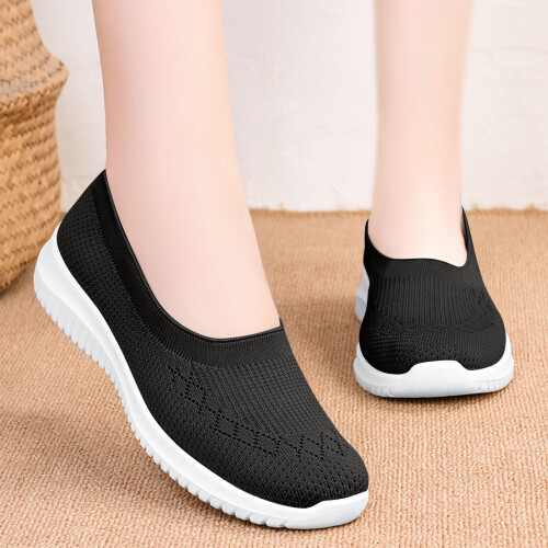 Willtoo Ορθοπεδικά slip-on παπούτσια για περπάτημα για γυναίκες άνετα κεντημένα