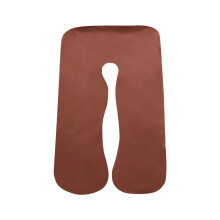 U-Shaped Maternity Pillow Cover, Soft Washable & Removable, for Sleeping/Nursing/Relaxing, Ergonomic Support, 55.1x31.5in, compatible with U-shaped