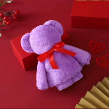 Decorazioni di San Valentino Asciugamano in velluto spesso e assorbente Detergente viso Asciugamano per adulti Pulizia domestica Decorazione per la