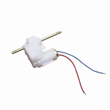 Mini614 Motor de Engrenagem Coreless DC 1.5V-5V 3V-3.7V 390RPM Eixo Duplo Micro Motor de Engrenagem Coreless Redutor de Engrenagem para Projetos DIY,