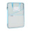 Blue Mesh Zipper Pouch Large Capacity for Documents and 1