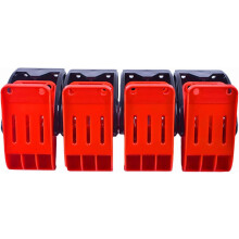 Car Wash Floor Mat Clamps 4 Pack,Swivel Large Anti-Slip Stainless Steel Spring Clamps Wall-Mounted Powerful Cleaning Clip for Heavy Duty Mat