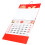 5Pcs Decorative Multi Paper Chinese Style 2024 Wall Calendar 3