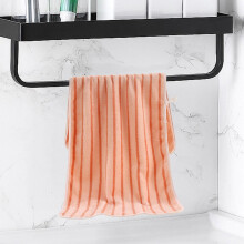 Serviettes pour les mains 35 x 75 cm, rouge rose, en microfibre velours ultra-absorbante, multi-usages, pour salles de bain d'hĂ´tel.