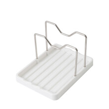 Two in One Kitchen Countertop Organizer with Stainless Steel Lid and Cutlery Rack for Efficient Space Saving and Easy Cleaning