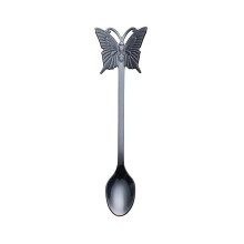 Creatieve vlinderlepel van roestvrij staal voor desserts, taart, thee, koffie en in de keuken – compatibel met standaard sets.