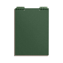 Steno Pads -muistikirja A5, 20,5 cm x 13,1 cm, spiraalimallinen yläreuna, viivoitettu, 120 sivua, kovakantinen — yhteensopiva toimisto- ja