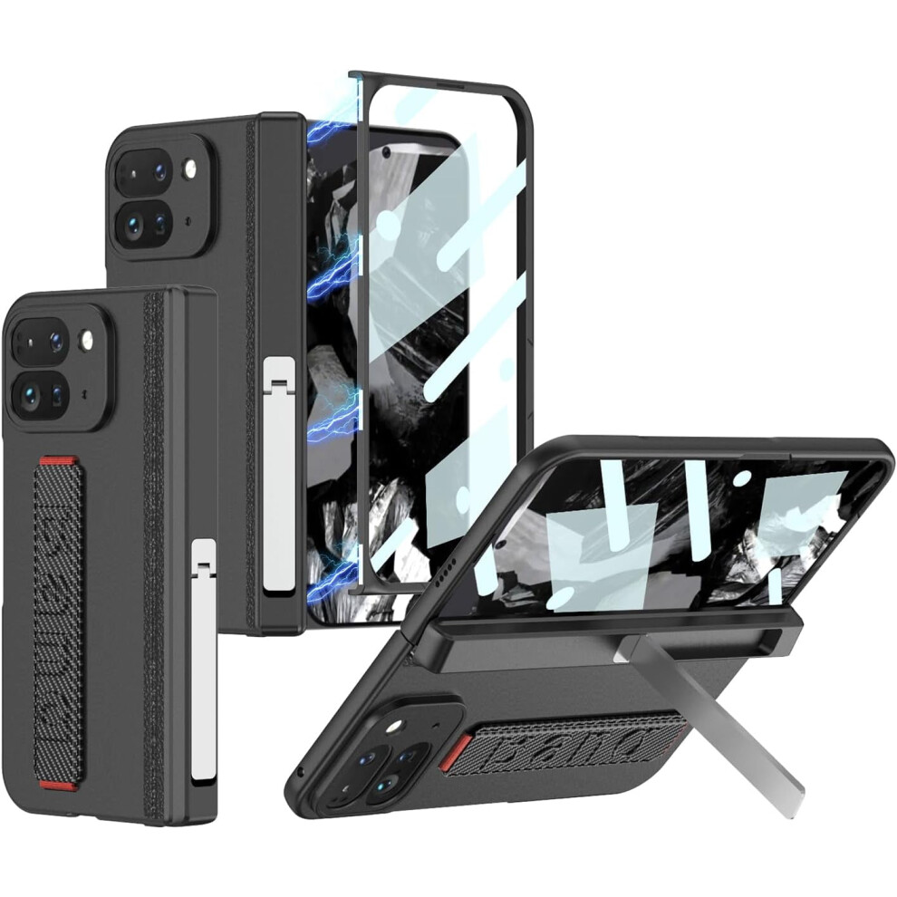 Google Pixel 9 Pro Fold Case With Wrist Strap And Kickstand 9122141674818