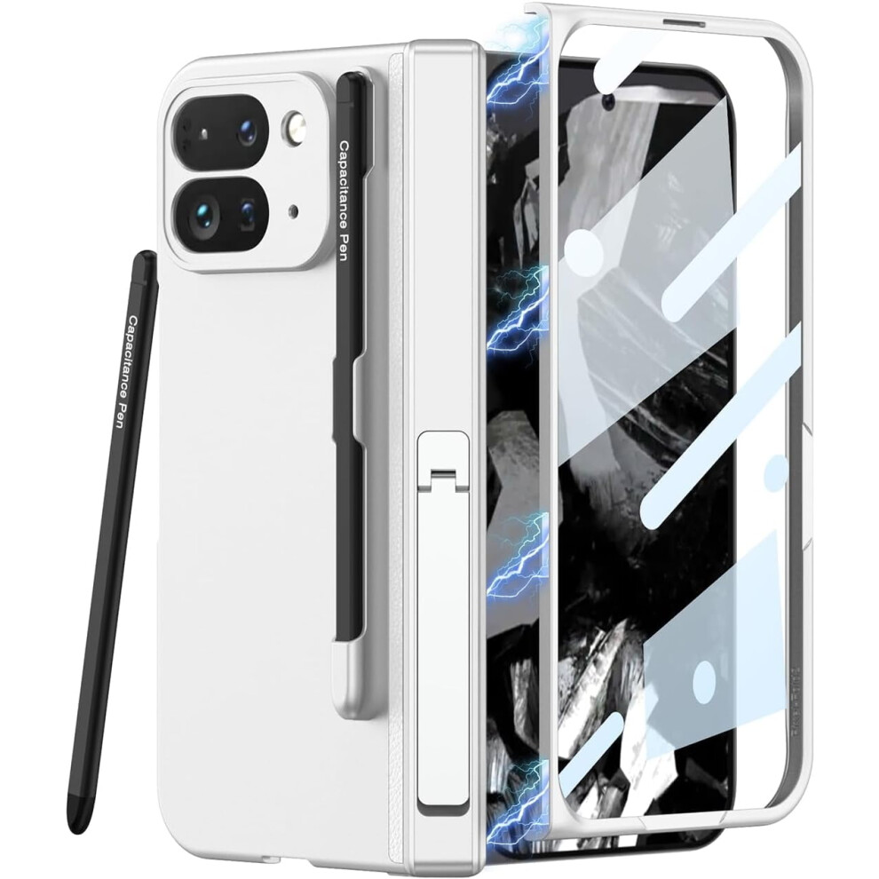 Google Pixel 9 Pro Fold Case With Stylus Holder Kickstand 9122141675969