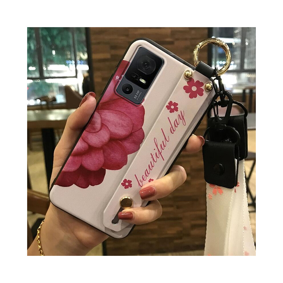 Flower Silicone Phone Case For Tcl 40XL 40T T608d Lively 9122141676218