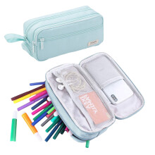Hot Sale Pencil Case Pen Bag Large Capacity Multiple Compartments Water Resistant Stationery Organizer for Office Travel Arts Crafts Supplies Adults