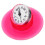 Multifunctional Home Clock Waterproof Suction Cup Modern for Kitchen Bathroom 1Pack 1
