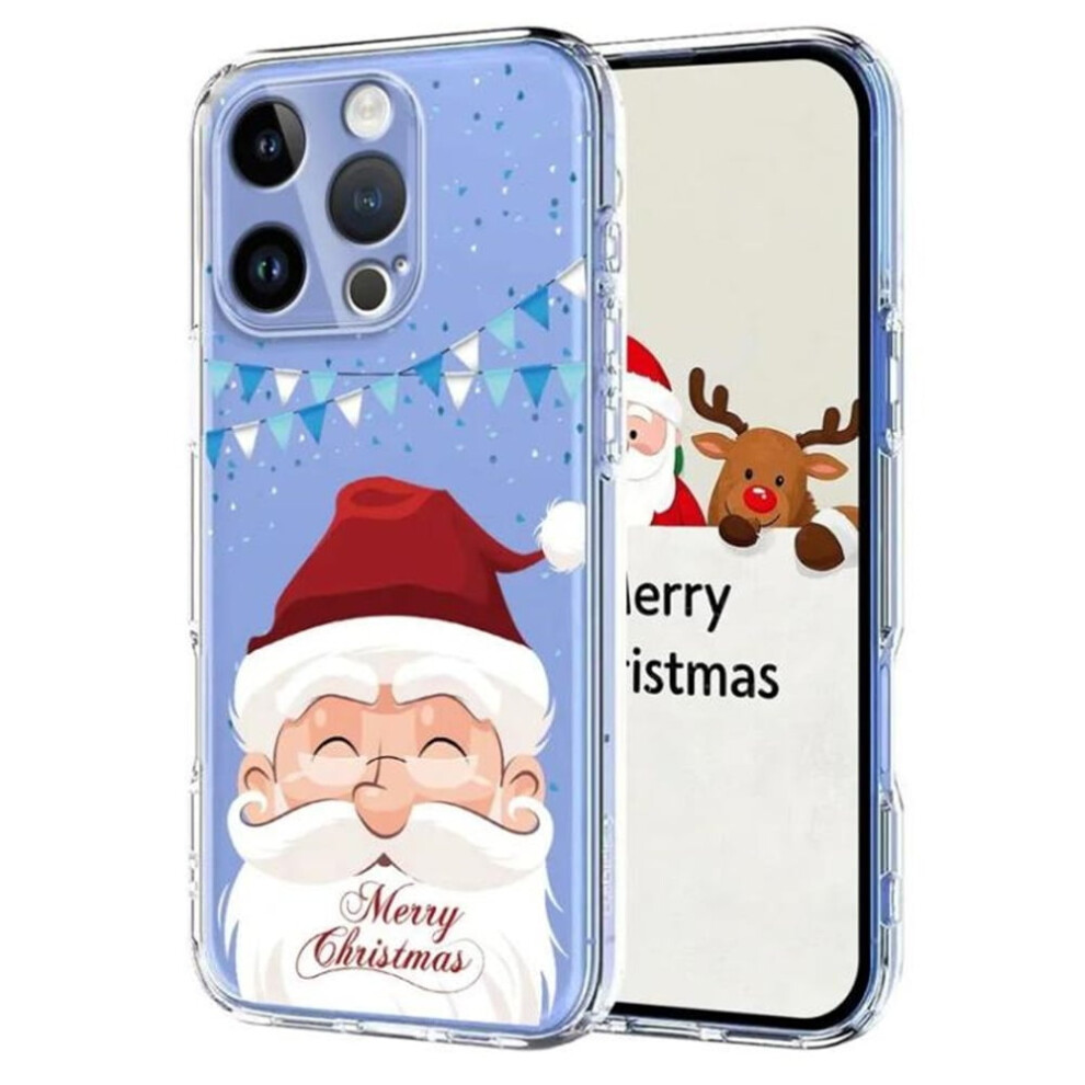 Slim Shockproof Christmas Tpu Case For Iphone 16 Pro Max (Compatible With Magsafe), Red 9327961763005