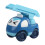 Mini Push-Pull Engineering Car Toy for 1-3Y, Compatible with Early Learning, Bright ABS, Safe Rounded Edges, 4 Colors 1